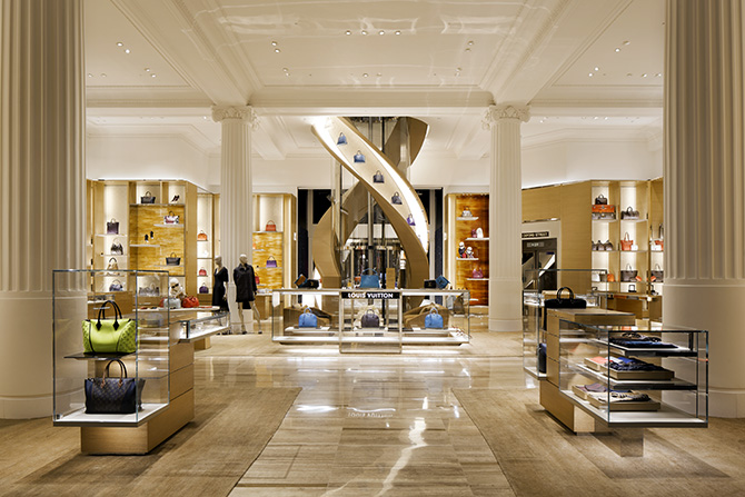Louis Vuitton Townhouse Shop Design 